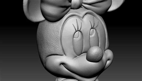 3D Printed Minnie Mouse.3d printable.STL. by gt5prologue | Pinshape