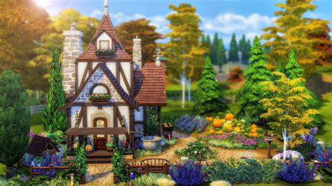 Tiny Witch house by Cassie Flouf at L’UniverSims » Sims 4 Updates