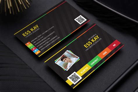 Free Designers Creative Personal Business Card Template PSD