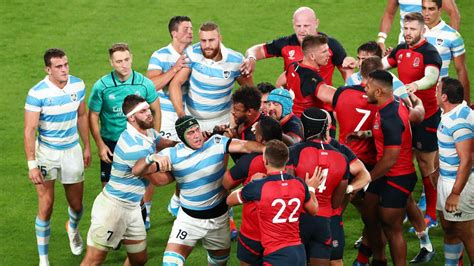 Rugby news - England down Argentina after red card to reach 2019 world cup quarter-finals ...