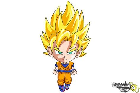 Kid Goku Super Saiyan Drawing