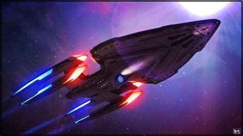 USS Valkyrie NX 91909 Star Trek #spaceship space art #artwork # ...