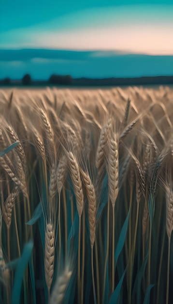 Premium Photo | Harvesting the wheat