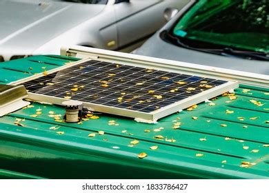 Camper Van Solar Panel On Roof Stock Photo 1833786427 | Shutterstock