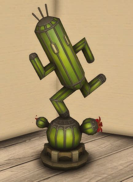 Amigo Cactus Floor Lamp - Gamer Escape's Final Fantasy XIV (FFXIV, FF14) wiki