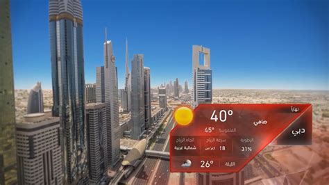 Abu dhabi TV weather clip on Behance