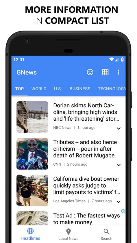 GNews – Top Stories, World News:Amazon.com:Appstore for Android