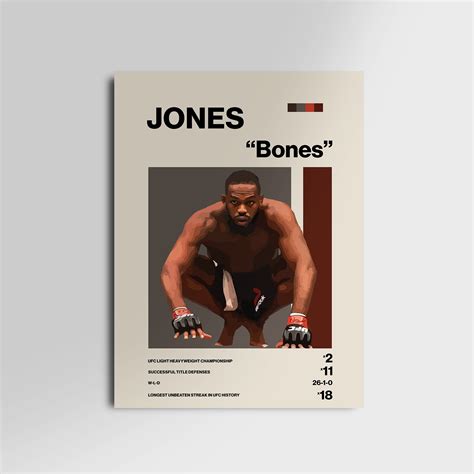 Jon Jones Poster - Etsy