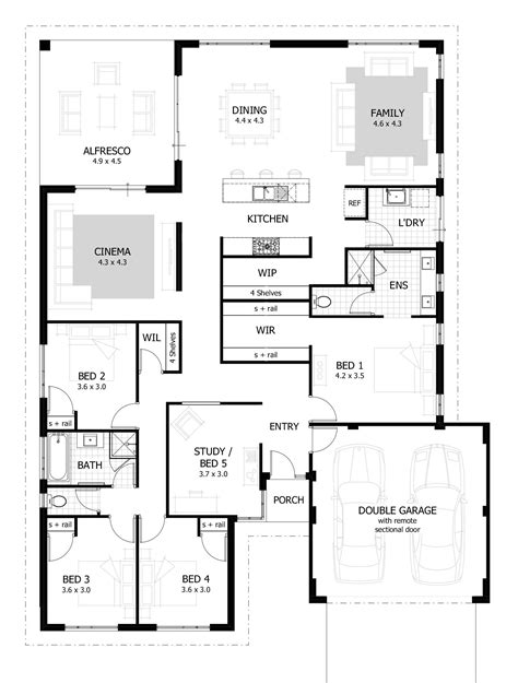 Free Floor Plans, Free House Plans, Simple House Plans, Home Design Floor Plans, Shop House ...