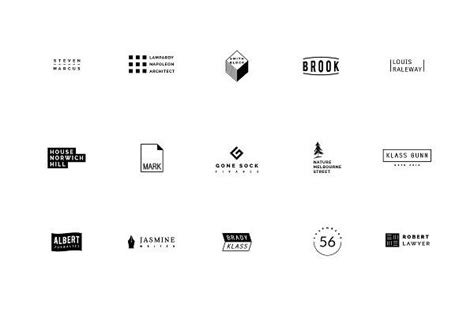 60 Minimalist Logos | Minimalist logo, Text logo, Free fonts download