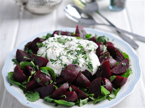 Moroccan Beetroot Salad With Yogurt Dressing Recipe