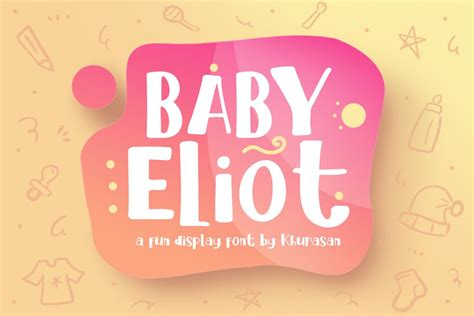 25+ Baby Fonts For Comic & Children Books - Graphic Cloud