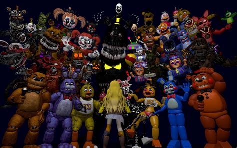 FNAF Ultimate Custom Night Wallpapers - Wallpaper Cave