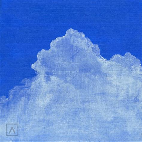 How to Paint Clouds with Acrylics — Arteza.co.uk