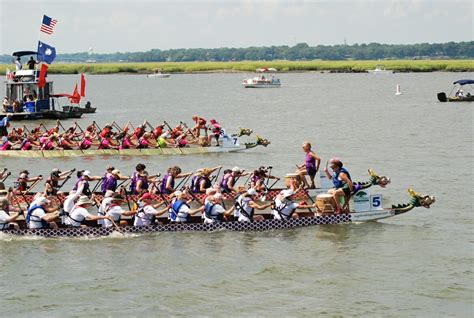 Raising funds and having fun at the annual Dragonboat Race – Beaufort South Carolina The Island News