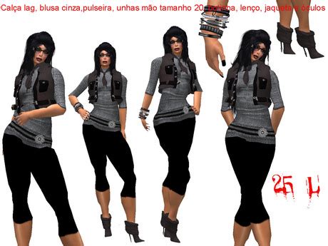 Second Life Marketplace - ROUPA CINZA