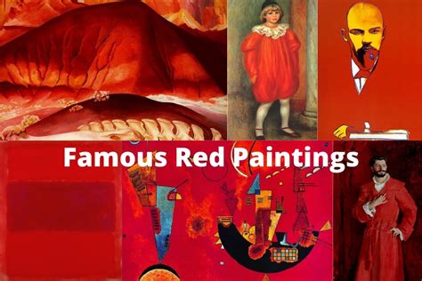 10 Most Famous Red Paintings - Artst