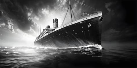 Premium Photo | Remember the iconic tragedy of RMS Titanic through ...