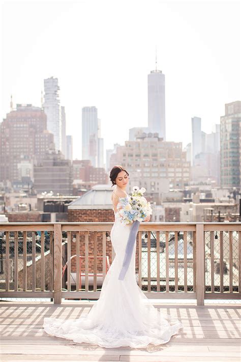 New York Loft Wedding Inspiration - laceandbelle.com