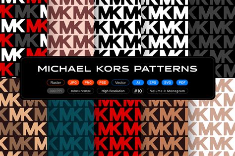 Michael Kors Patterns, Vol. 1: Monogram by itsfarahbakhsh on DeviantArt