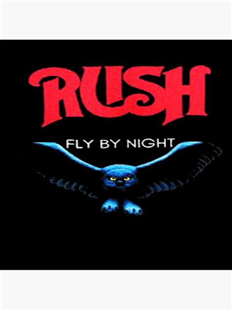 "Rush was a Canadian rock band " Poster for Sale by wheater23 | Redbubble