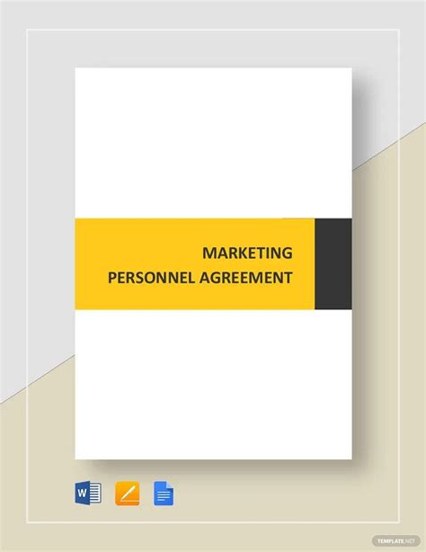 Marketing Agreement Template in PDF - FREE Download | Template.net