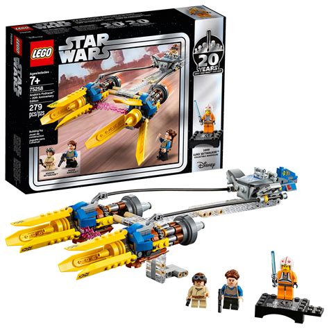 LEGO Star Wars 20th Anniversary Edition Anakin's Podracer Vehicle Building Set 75258 - Walmart.com