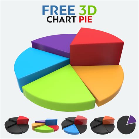 Free 3d chart pie by pixaroma on DeviantArt