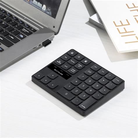 2.4G Wireless 35-Keys Rechargeable Numeric Keypad