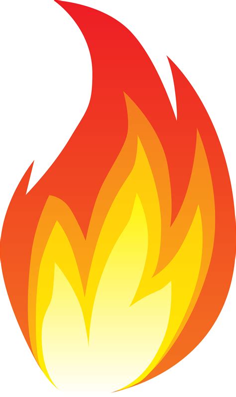 Flames Fire Vector And Cartoon Flame Clipart Full Size Clipart | Images ...