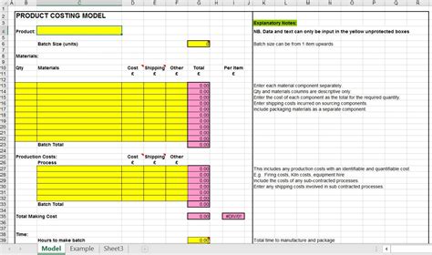Costing Spreadsheet Template | Spreadsheet template, Excel spreadsheets, Cost sheet