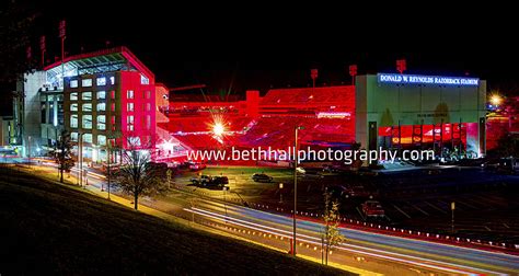 Arkansas Razorback Football Stadium - Exterior photo - Beth Hall