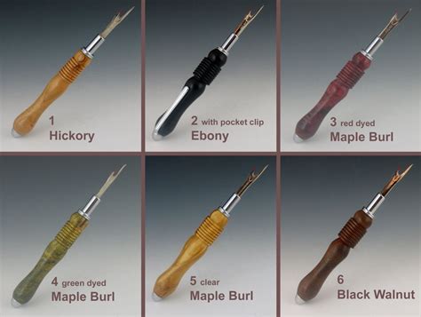 Hand Crafted Seam Ripper, Single Tool, Exotic Wood Body by WakefieldWoodworker | CustomMade.com