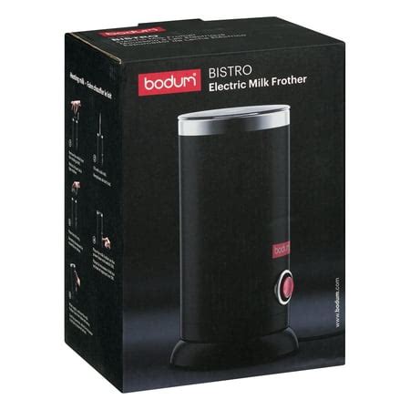 Bodum Bistro Electric Milk Frother, 10 Ounce, Black - Walmart.com ...