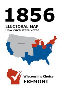 1856 Election - WI Results | Presidential Elections | Online Exhibits | Wisconsin Historical Society