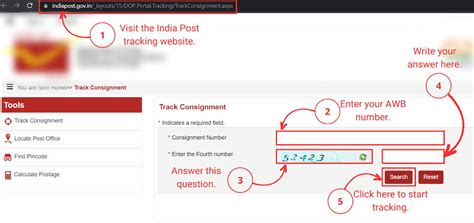 India Post AWB Tracking