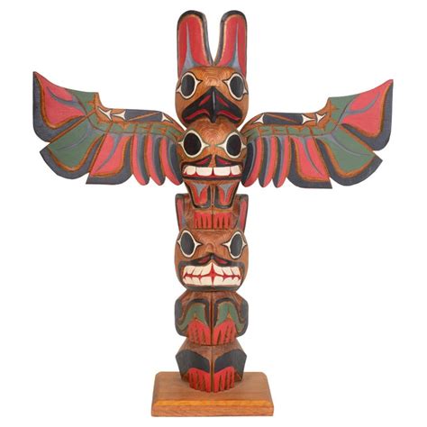 Tlingit Totem Pole at 1stdibs