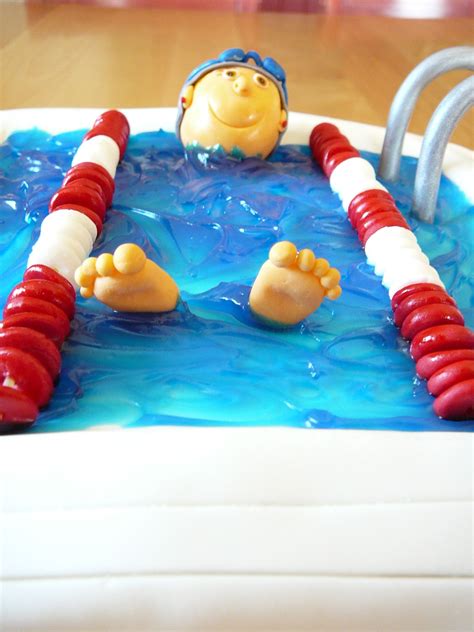 Swimming pool — Children's Birthday Cakes | Swimming pool cake, Pool cake, Pool birthday cakes