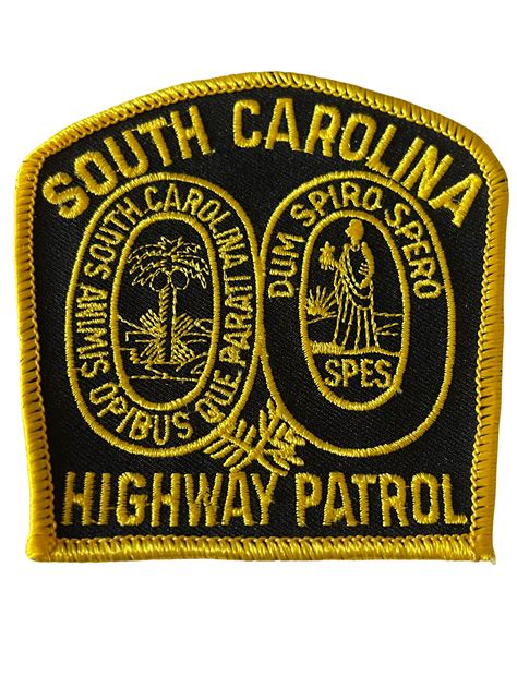 SOUTH CAROLINA HIGHWAY PATROL PATCH