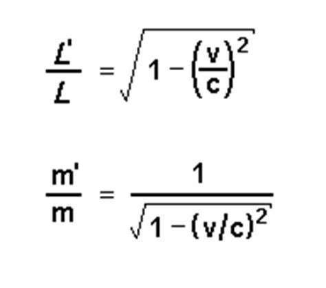 Some equations of special relativity