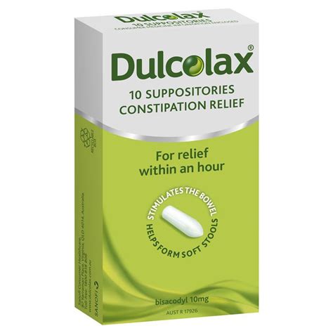 Dulcolax Suppositories Adults 10