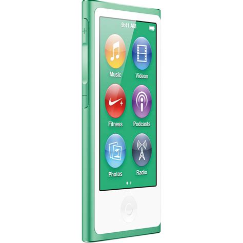 Apple 16GB iPod nano (Green, 7th Generation) MD478LL/A B&H Photo