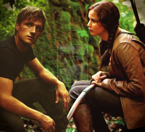 Katniss and Peeta - Peeta Mellark and Katniss Everdeen Fan Art (24646267) - Fanpop