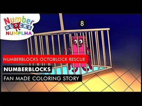 Numberblocks 8 inside of jail || Numberblocks 8 in Rescue || Numberblocks Fanart -Numplha in ...