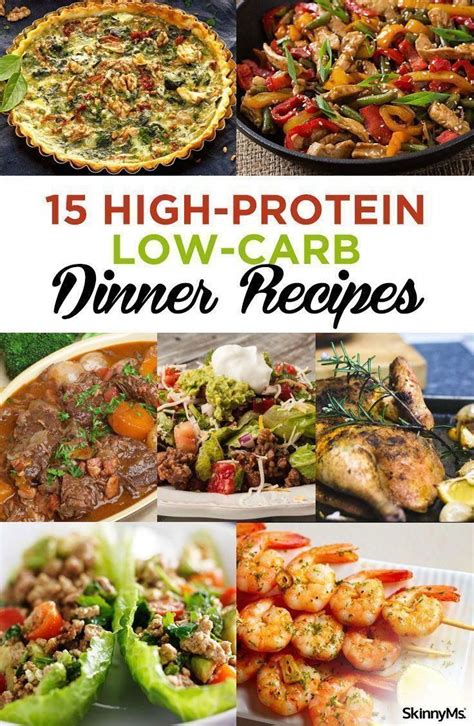 These 15 High-Protein Low-Carb Dinner Recipes are perfect for any day of the week! Have you … in ...