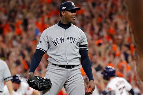 Was Aroldis Chapman really laughing after Yankees loss?