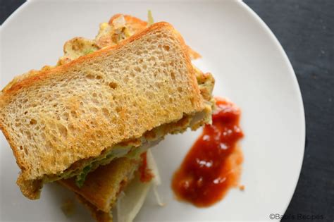 Omelette Sandwich | Bread Omelette Sandwich | Easy Breakfast Recipe