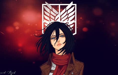 Anime Attack On Titan Mikasa Wallpapers - Wallpaper Cave
