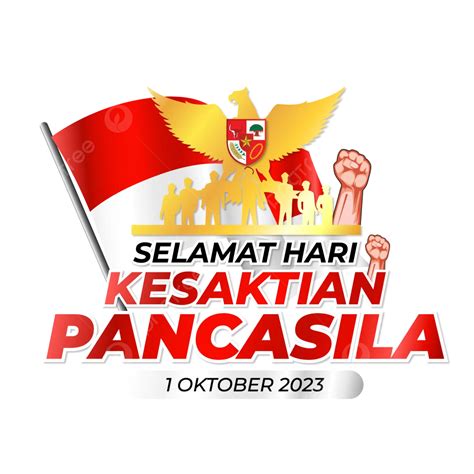 Ucapan Hari Kesaktian Pancasila 2023 Vektor, Hari Suci Pancasila 2023, Hari Suci 2023, Pancasila ...