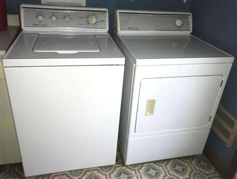 Amana Heavy Duty Washer and Electric Dryer | Electric dryers, Amana, Electricity